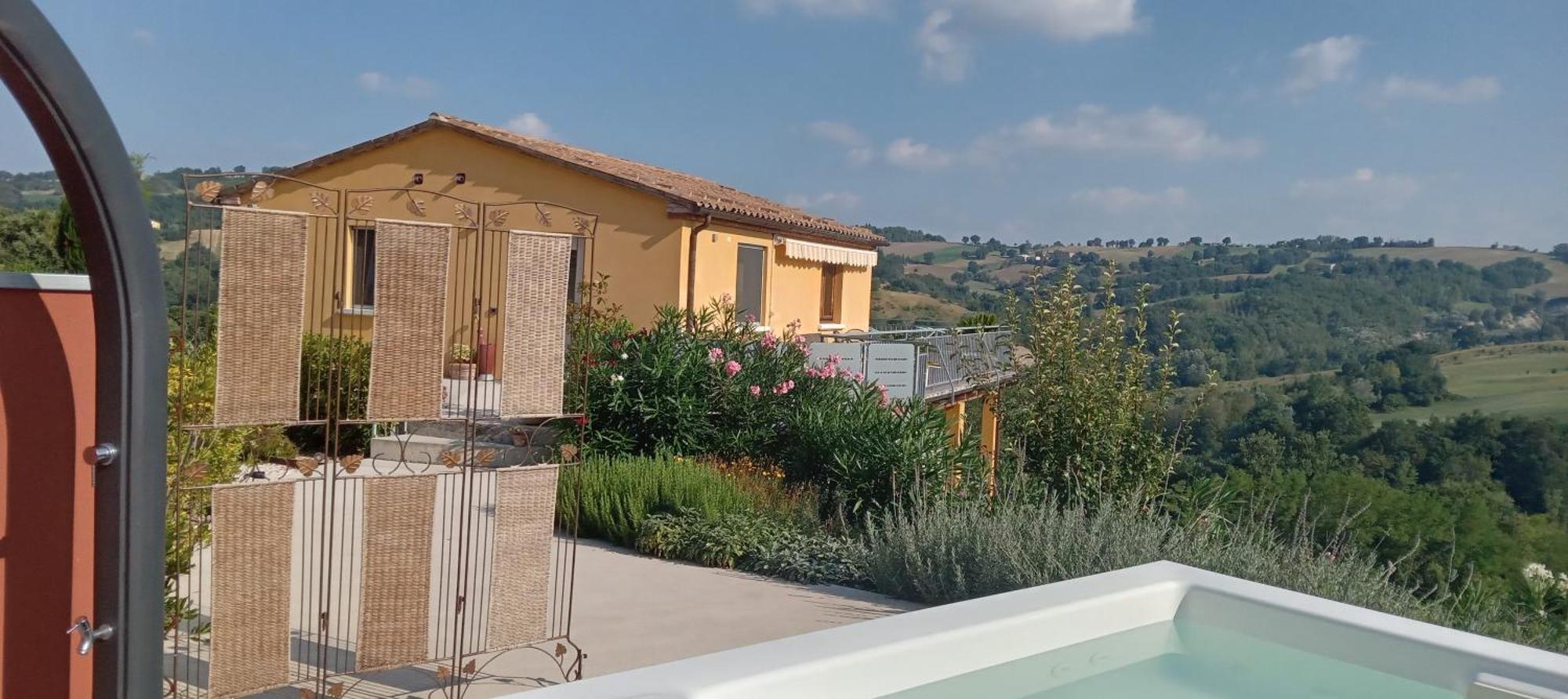 Appartamento Salino San Ginesio Dış mekan fotoğraf